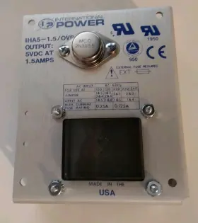 Iha5-1.5 International Power Iha5-1.5/ovp Supply Open Frame 5vdc 1.5 Amps