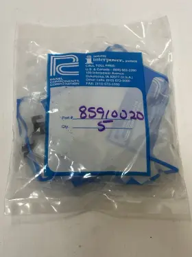 85910020 Interpower Products Connector Lock Clamp Lot Of 5 New In Package