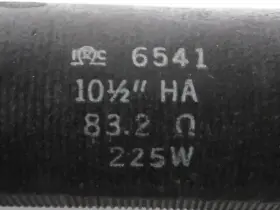 6541 Irc Resistor 225w 83.2 Ohm 10 1/2 Inch Ha Used #3