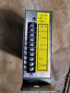 Fcs604a Jameco Power Supply Provides /- 5 Vdc And 12