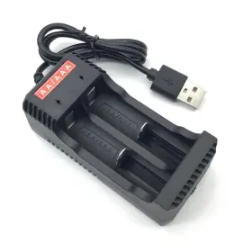 Jiechun 719899588376 Usb Aa/aaa No. 5 Battery Charger 7 1.2v Nimh Nicd Dual-slot Charg