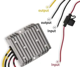 Johahtang 768564791276 Golf Cart Converter 48v 36v To 12v 20a 240w Voltage R #3