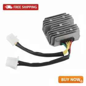 Keenso3g2ifv9s6h Keenso 6-wire Voltage Regulator Rectifier For Gy6 Scooter Atv Moped 11 Pole Stator