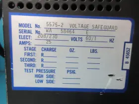 5575-2 Kendro Laboratory Products Voltage Safeguard 208/230 60/1 Hz 25 Amps Power Supply #2