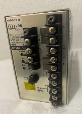 05-b-48 Kepco Rmd Power Supply 5 Vdc 35 A. Input 48