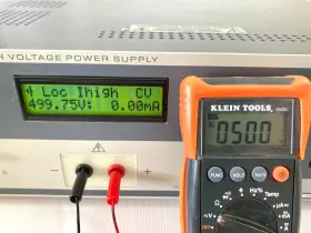 Bhk500-0.4mg Kepco 500-0.4mg High Voltage Power Supply Dc 0-500v Programmable - Working