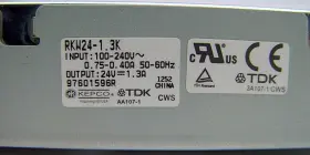 Rkw24-1.3k Kepco Tdk Industrial-grade Single-output Power Supply 24v 1.3a #3