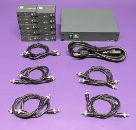 Va-100p Kramer Lot Of 10 Hdmi Line Transmitters With Power Supply Pt-571 /
