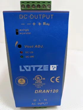 Dran120-24b L Tze Lutze Power Supply 24 Vdc 120 W Dran12024b Tsc