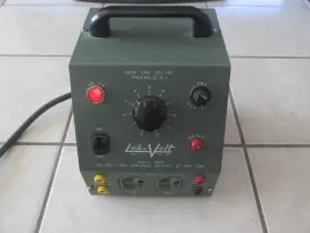 187p Labvolt Lab-volt 187 P Variable Power Supply No Key Vintage