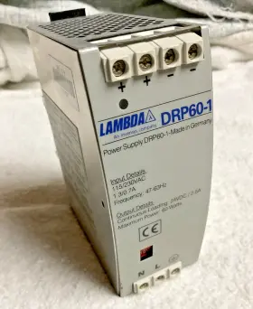 Drp60-1 Lambda Power Supply 115/230vac Input 24vdc Output
