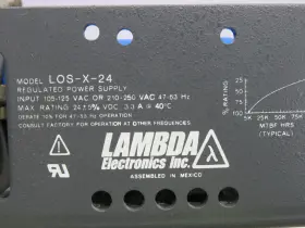 Los-x-24 Lambda Electronic Regulated Power Supply T231351 #3