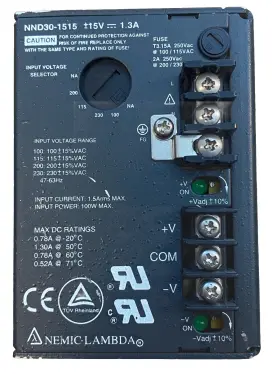 Nnd30-1515 Lambda Electronics Lls-8018 Nemic-lambda Power Supply Module /-15v 1.3a Nnd301515 Ps Tested