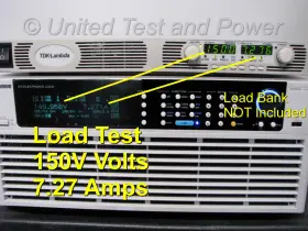 Gen300-8-lan-1p230 Lambda Gen300-8-1p230 Dc Power Supply. 0-300vdc 0-8a. Gen 2400w. Fully Tested #2