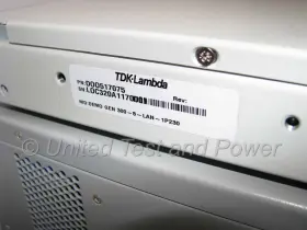 Gen300-8-lan-1p230 Lambda Gen300-8-1p230 Dc Power Supply. 0-300vdc 0-8a. Gen 2400w. Fully Tested #3