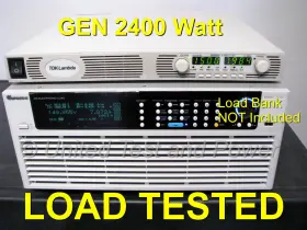 Gen300-8-lan-1p230 Lambda Gen300-8-1p230 Dc Power Supply. 0-300vdc 0-8a. Gen 2400w. Fully Tested