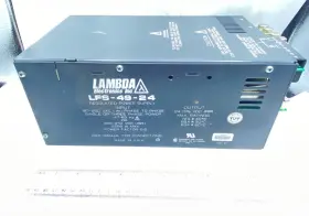 Lfs-49-24 Lambda Electronics Regulated Power Supply 187-250vac Sgl/ 3 Ph