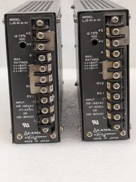 Ljs-10-12-0v Lambda Qty 2 Japan 12v 4.2a 115v 50w Regulated Power Supplies - Ham / Cb Radio