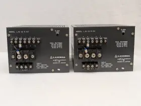 Ljs-12-5-0v Lambda Qty 2 Japan 5v 30a 115v 1500w Regulated Power Supplies - For Repair/parts