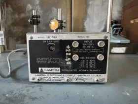 105-132 Lambda Lm-b24 Lm B24 Dc Modular Power Supply Vac 24 Vdc 1.4 Amps Nos