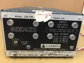 Lm-c5 Lambda Regulated Dc Power Supply 5vdc 5.1a #2