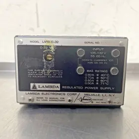 Lmb-0-32 Lambda Regulated Power Supply 105-132vac 55-65hz #2