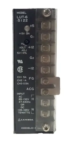 Lut-6-5122 Lambda Lut65122 Switching Mode Power Supply