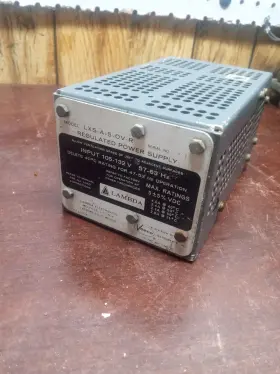 Lxs-a-5-ov-r Lambda Lxsa5ovr Regulated Power Supply Out 5vdc 4a In 120vac 60hz