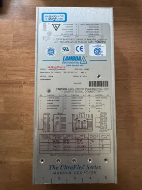 Ubz1ghjj-2215 Lambda Power Supply 600w 90-250vac 10a 50/60hz Rev B Ultraflex