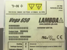 V6g05zq Lambda C5b4 Tdk Vega 650 Power Supply 48vdc 20a Output 100-240v Input #2