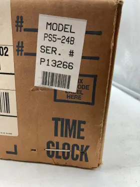 Ps5-24b Lathem Time Clock Power Supply For 3 Wire System New Sealed #2