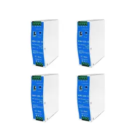 Ndr120122411144 Lclctc 4pcs Ndr120-12 Dc 12v Din Rail Power Supply Slim 120w 10a Input 100-240vac