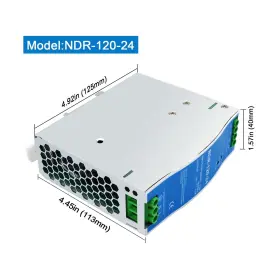Ndr1202410194 Lclctc 4pcs 24vdc Power Supply Ndr 120w Dual Output Input 100-240vac #2