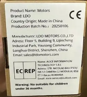 Ldo-42sth48-2804ah Ldo Motors Nema17 Super Power Ht