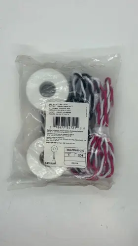 204-cda02-212 Leviton Cda02212 2 Ph Solid Core 0.72id Submetering Current Transformer Kit