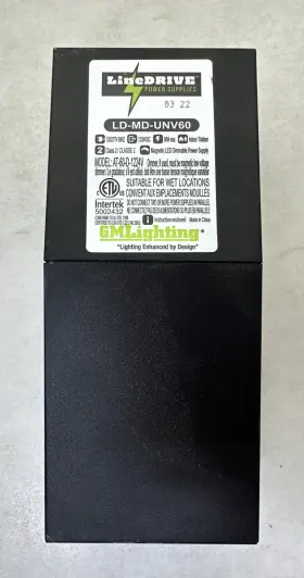Ld-md-unv60 Linedrive Gm Lighting 12vdc 24vdc Magnetic Led Dimmable Power Supply