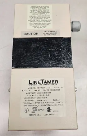 Clt-0250-gtb Linetamer Shape Power Line Conditioner #clt-0250-gtb