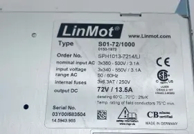 S01-72 Linmot S01-72/1000 Power Supply Ac/dc 72v 13.5amp #3