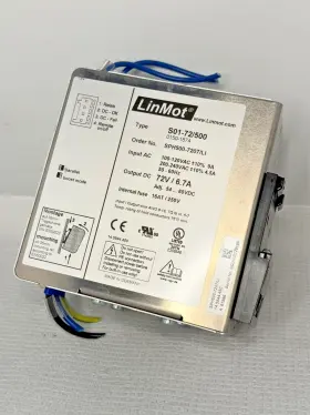 S01-72 Linmot S01-72/500 Power Supply 72 Vdc Output 100-240 Vac Input #2