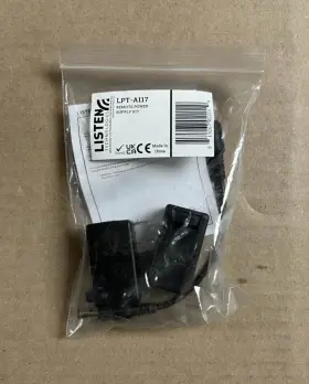 Lpt-a117 Listen Technologies 819267022119 Remote Power Supply Kit For Lt-84 New