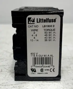 Ls1300-2 Littelfuse Power Distribution Block 600v 115a