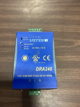 Dra240-24b Lotze Power Supply Volt 115/230 Amp 5.4/2.2