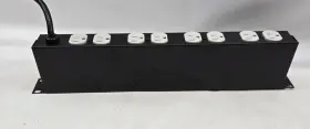 U181-b Lowell Rackmount Powertap Power Strip 8 Outlet 125v 15a Usa Switch