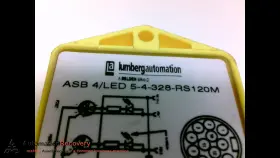 5-4-328-rs120m Lumberg Automation 4/led 5-4-328/rs120m Asb Distribution Block #201372