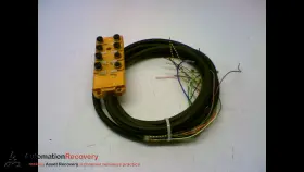 159438 Lumberg Automation 8-5/5m Asbv Distribution Block 8 Ports 4 Poles Cord L #159438