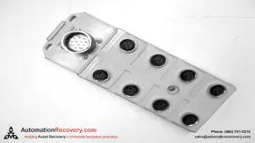 Asbs8-5 Lumberg Automation Asbs8-5/4 Distribution Box 8 Port 4 Pole M23 #141890