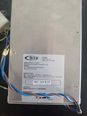 Kpa-423 Manufacturing Solution Provide Co Msp 3/12/24 Volt Dc Industrial/benchtop/server Power Supply