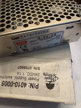 4010-0005 Maple Systems H.v 100-240 L.v 24vdc 1.1a Switching Power Supply Uss
