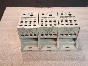 Epbad74 Marathon Lot Of 3 Power Distribution Block 335 Amp 600v Ac/dc