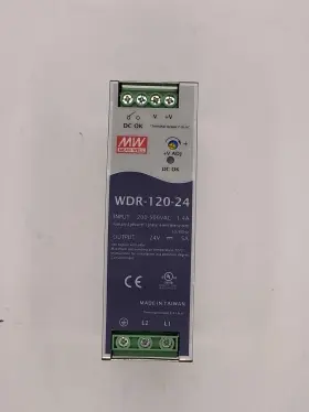 Wdr-120-24 Mean Well 111146533094 Din Rail Power Supply